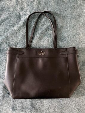 Kate Spade Staci Black Large Laptop Tote Shoulder Bag